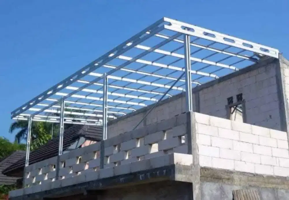 Kanopi bajaringan minimalis