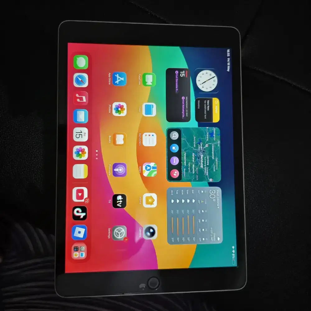 Di jual ipad 9 64gb fullset Silver