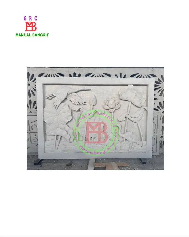 Ornamen GRC Pahat Cor