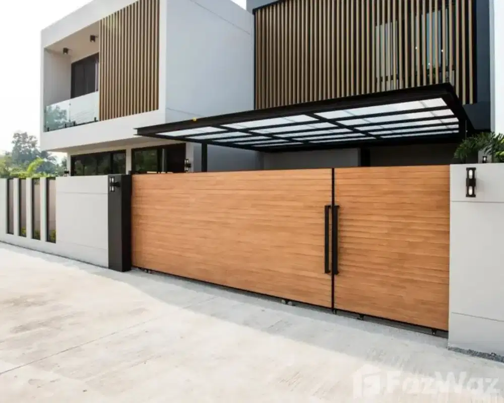 pagar gerbang rumah & gudang
