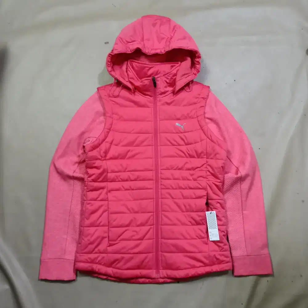 Jaket padded PUMA PINK used verygood
