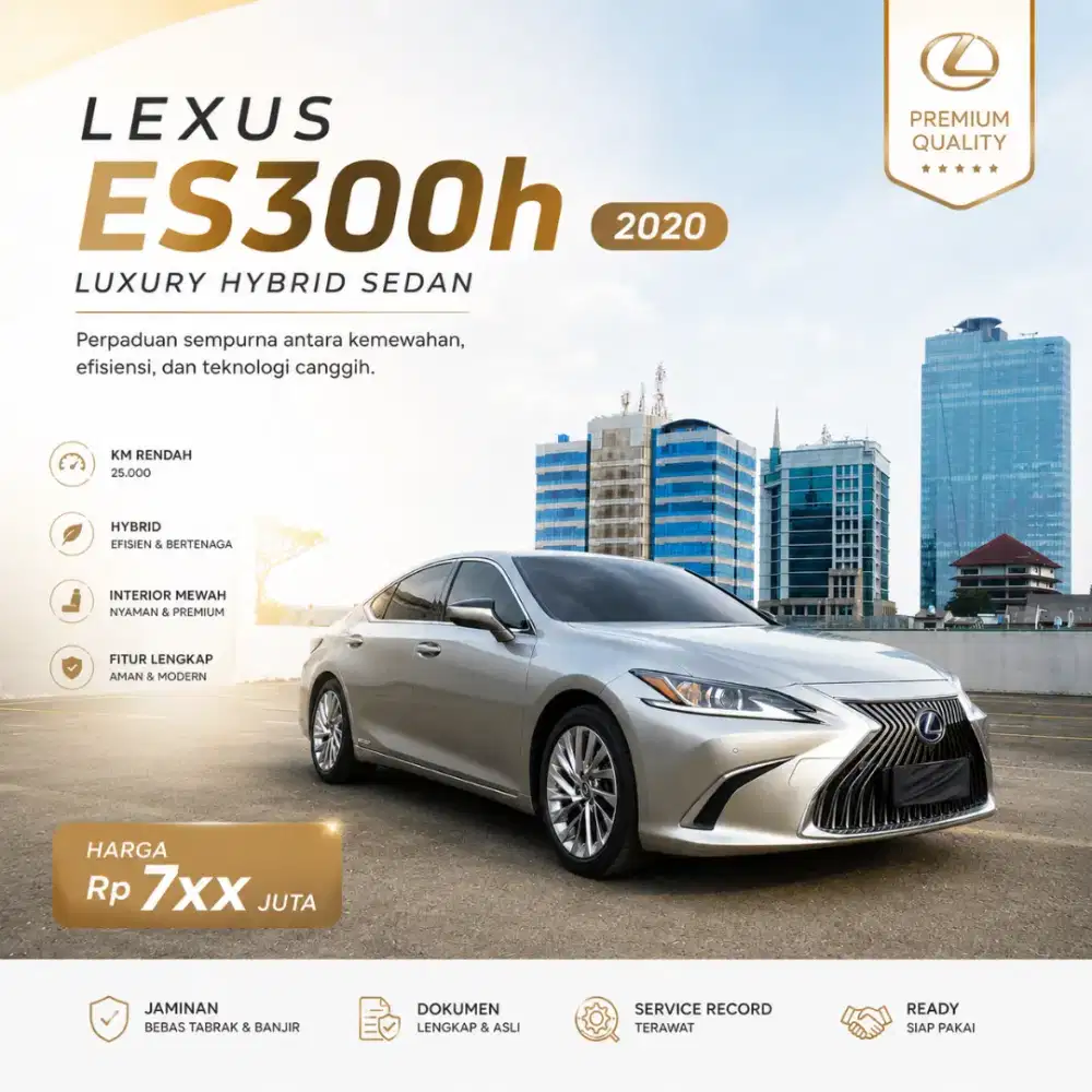 [KM25.000] LEXUS ES300H HYBRID 2021