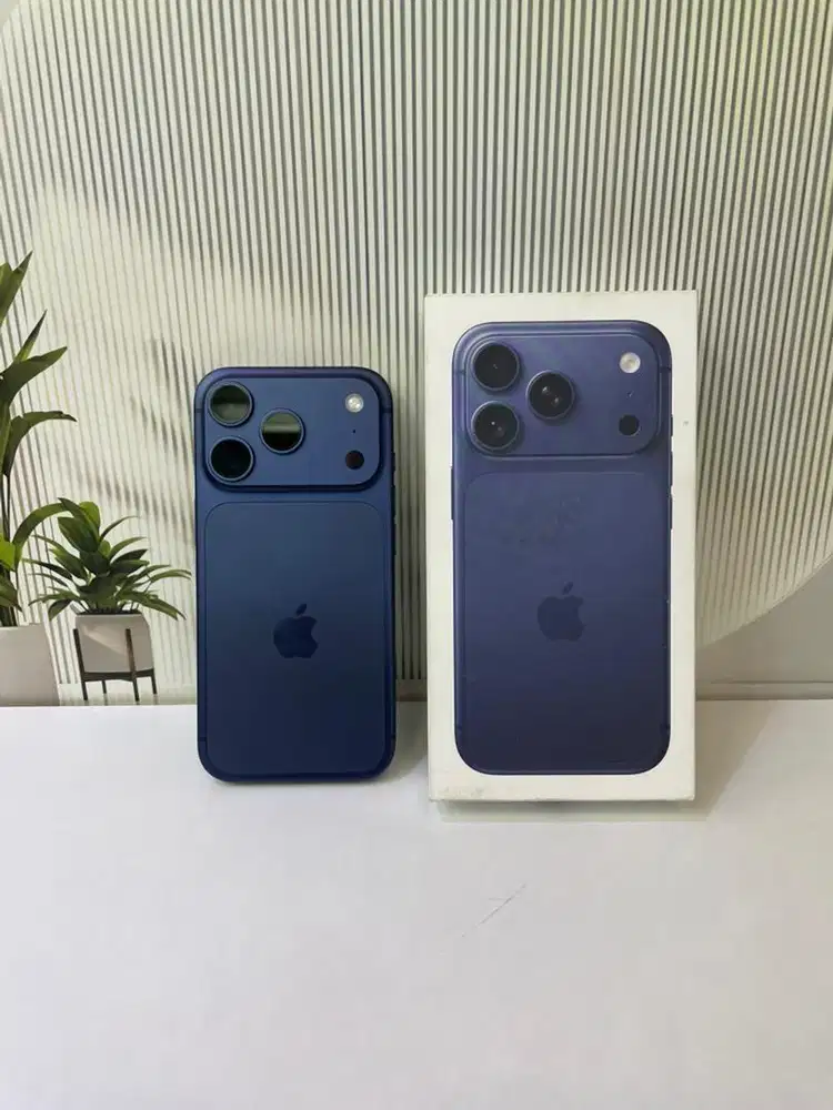 Iphone 17 Pro 256 Deep blue second ibox mulus dan fullset