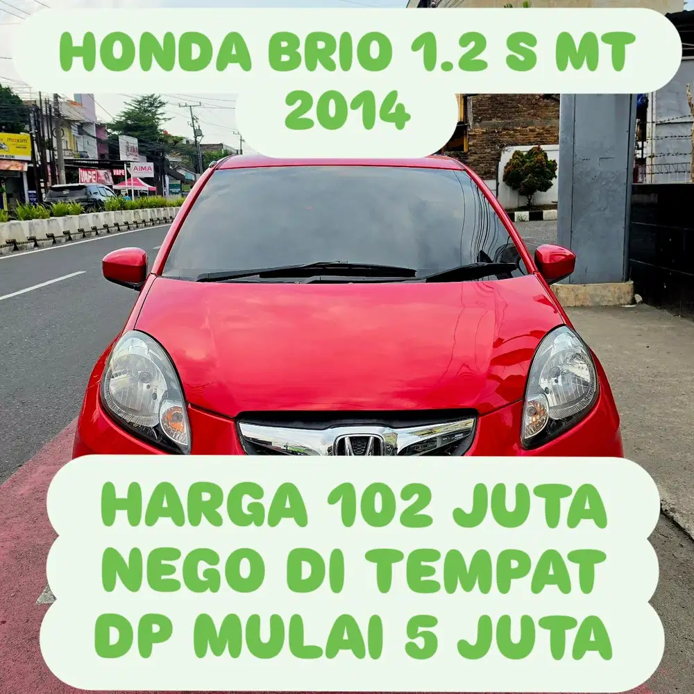 Honda Brio 2014 DP 5 JUTA