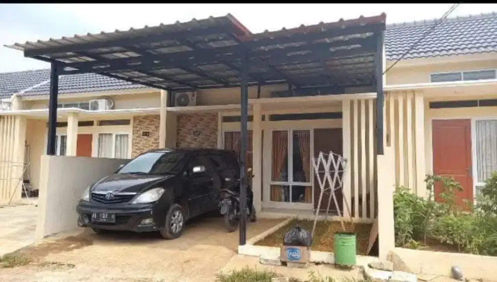 Kanopi bajaringan hitam