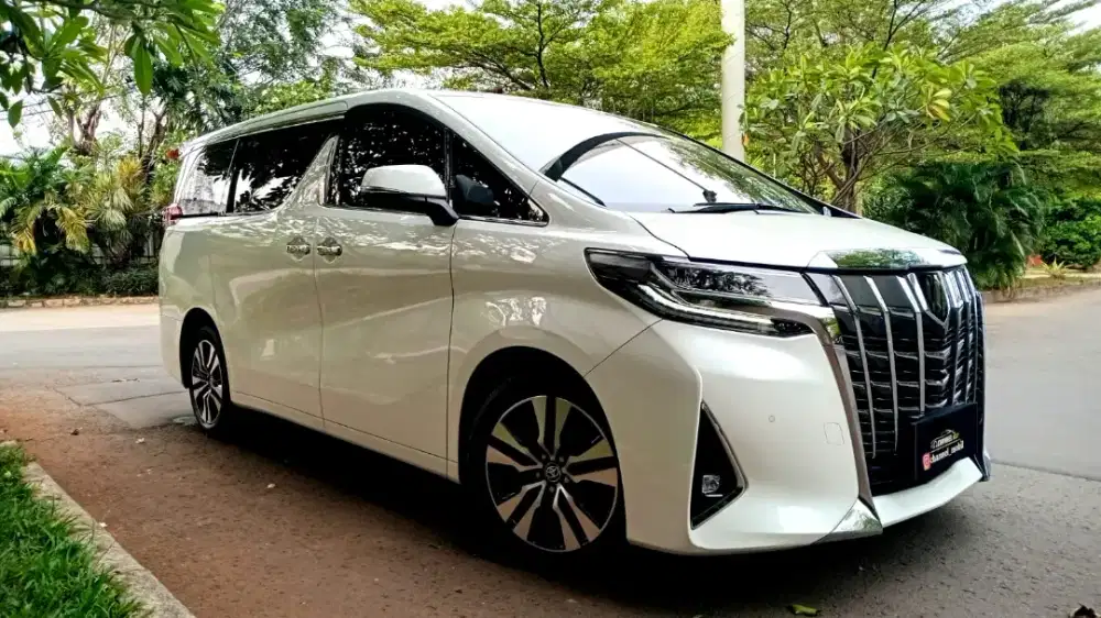 TOYOTA ALPHARD 2.5 G 2021 MATIC PUTIH METALIK (Km 20rb-an Asli)