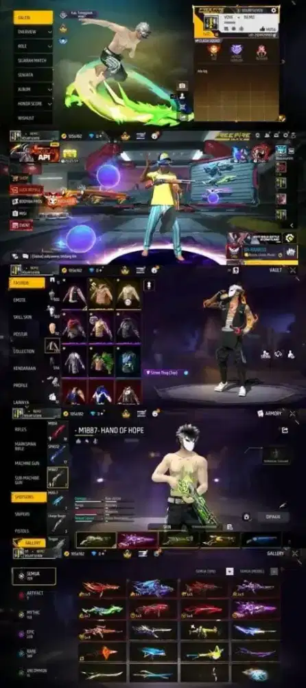 akun free fire online