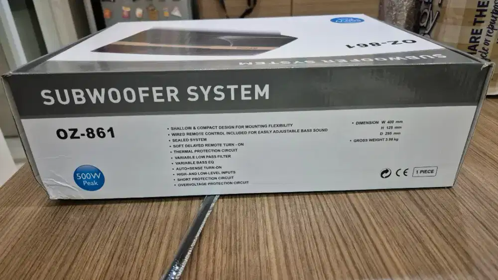 dijual subwoofer merek intersys