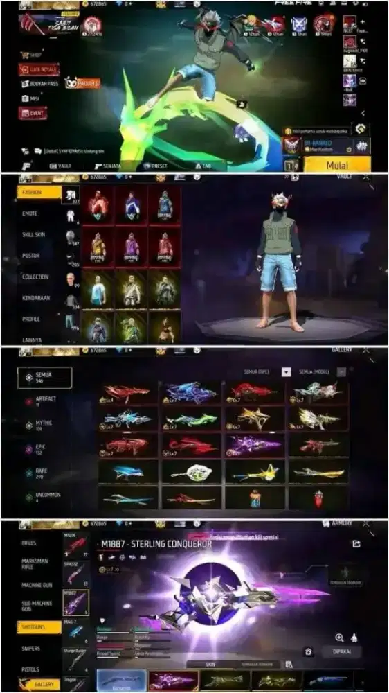 akun free fire online