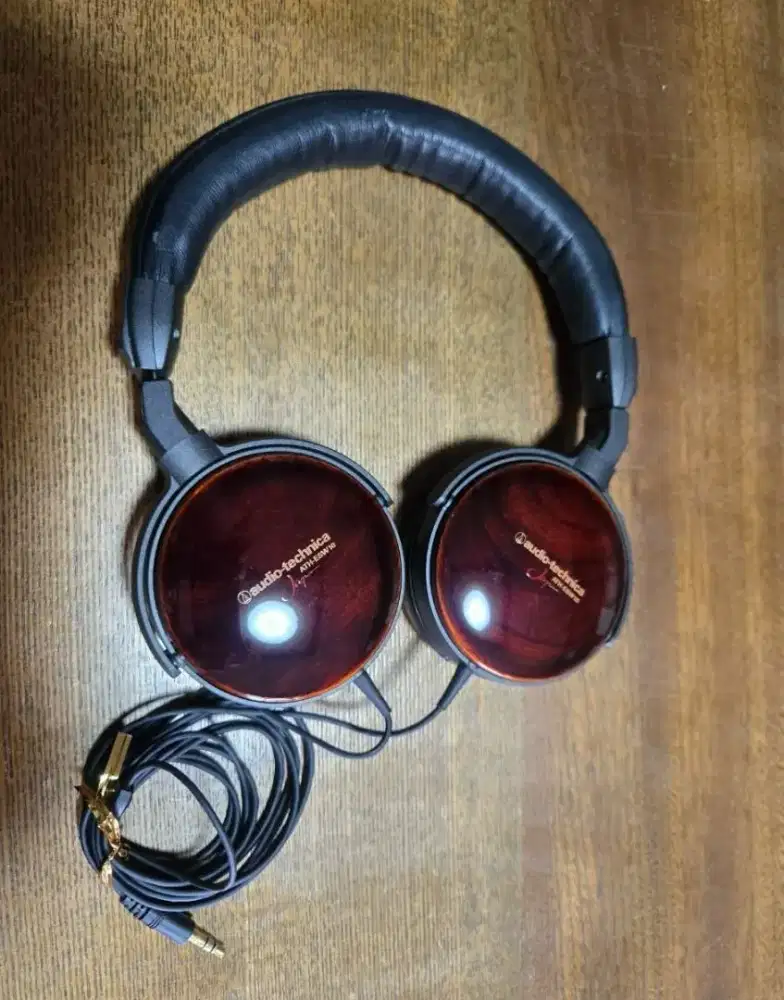 Audio-Technica ATH-ESW10JPN headphone wooden original limited