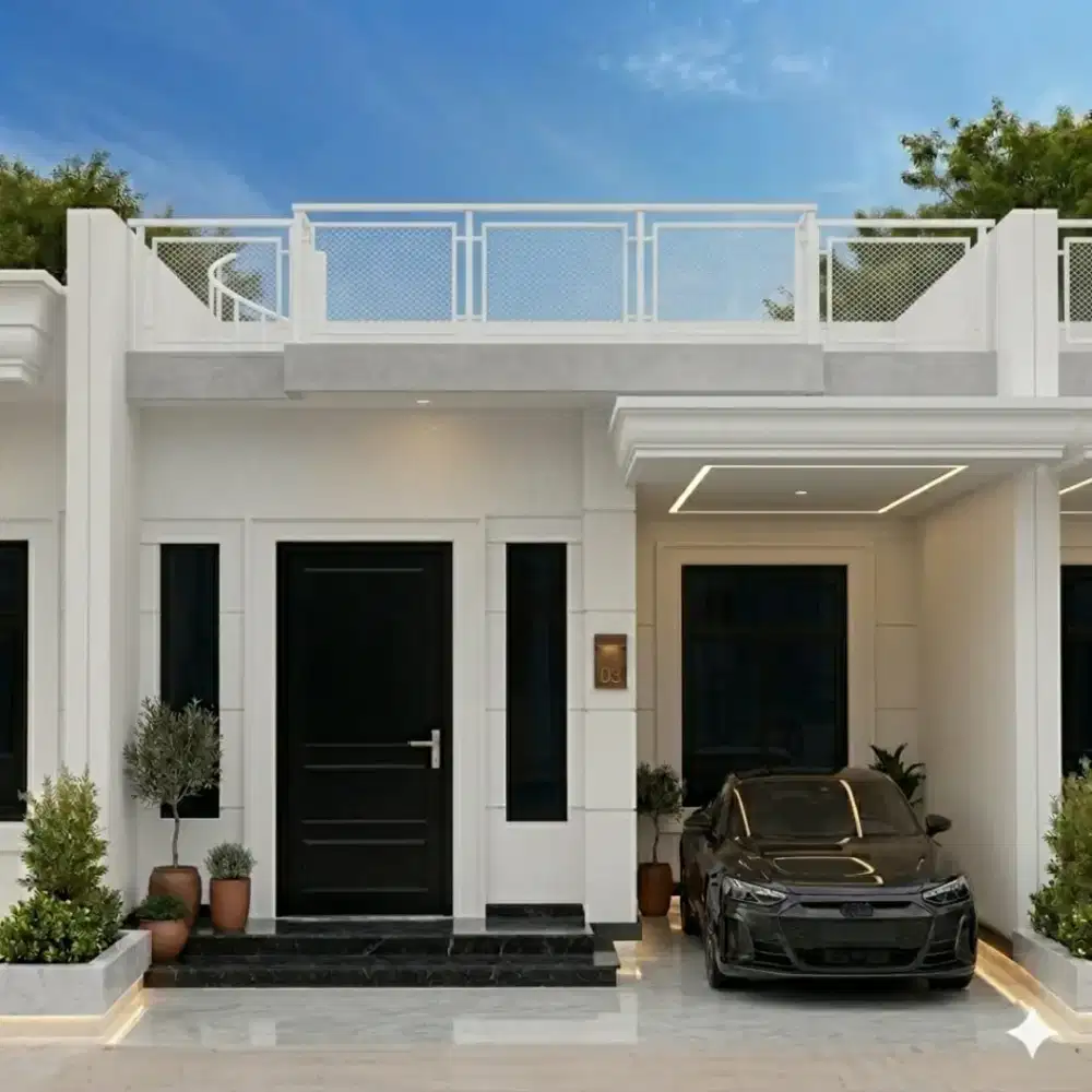 Rumah murah belakang plaza cibubur