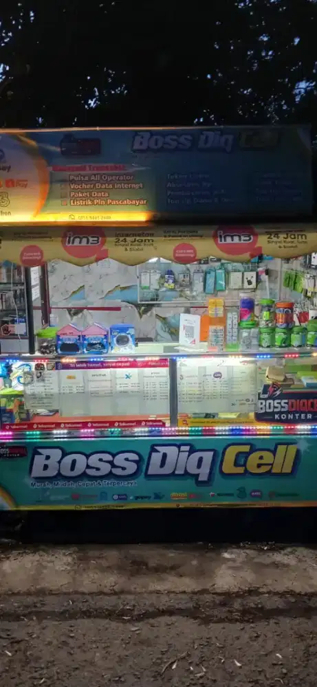 DIJUAL KOUNTER JUAL PULSA