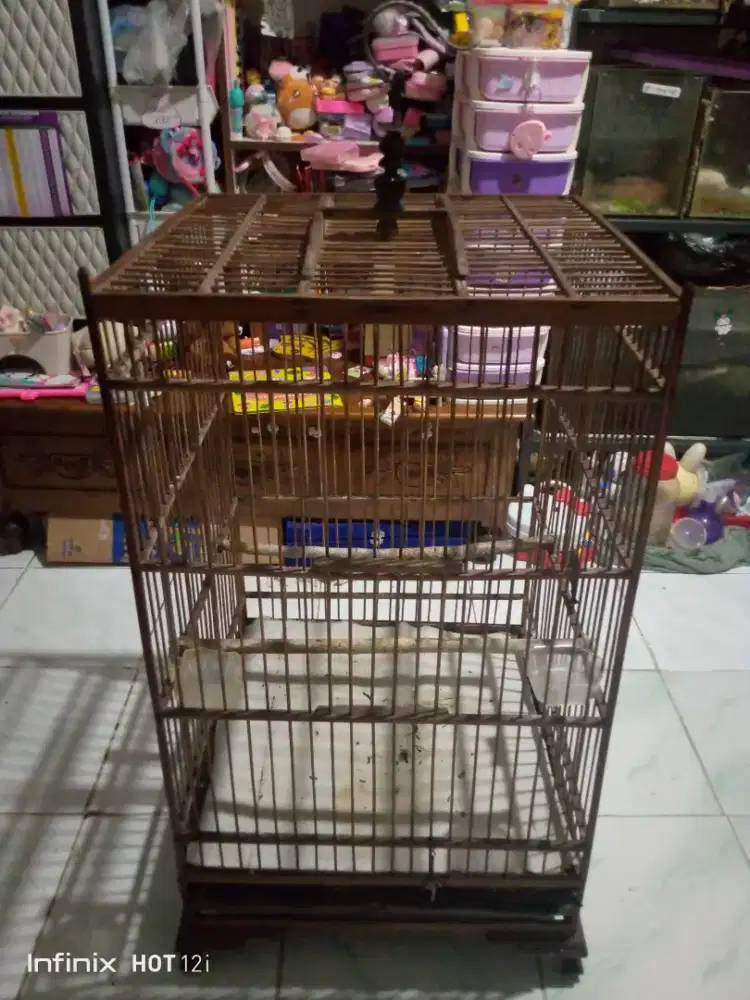 Jual borongan kandang burung murai no2 dan kandang kotak jumbo