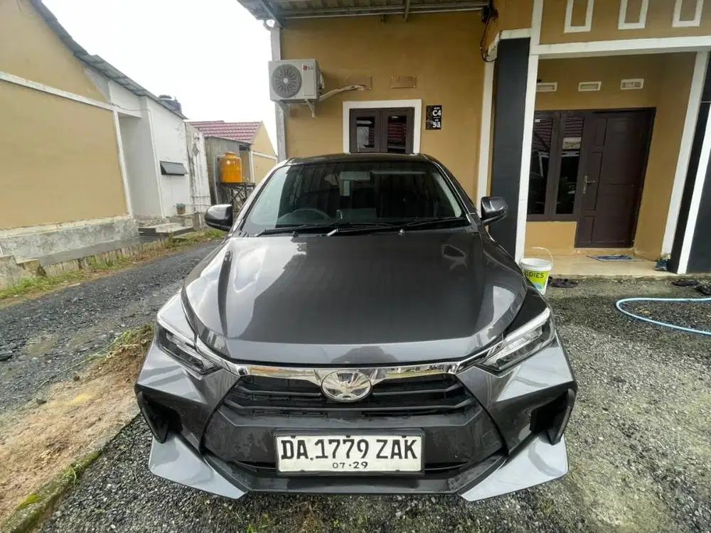 Jual Agya GR Sport 1.2 cc A/T thn 2024 Abu-abu Rp.180 jt nego bensin