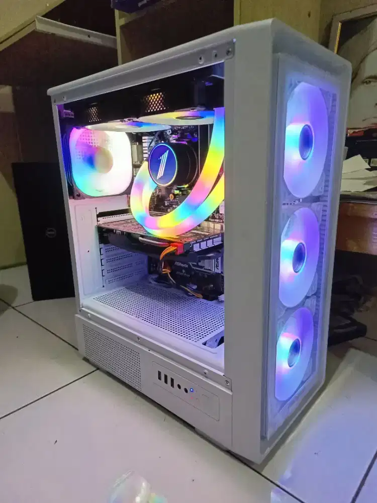 Komputer Gaming Ryzen 5 1600 RAM 16gb DDR4 GTX 1050Ti SSD 512gb