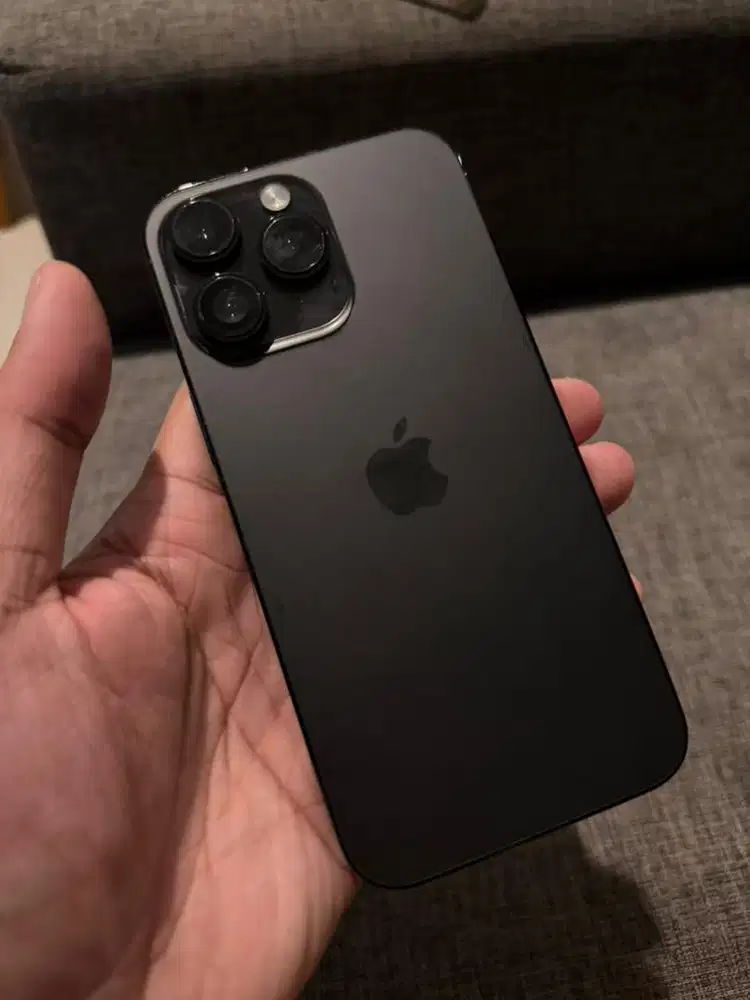 DIJUAL Iphone 14 Pro Max 128GB - Space Black