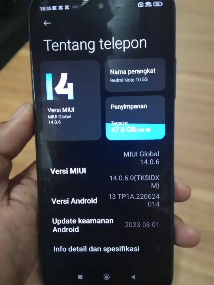 Redmi not 10s 5G