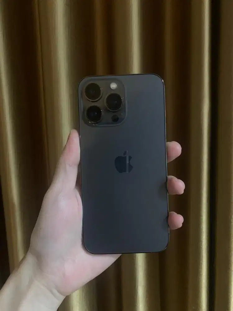 iPhone 13 Pro 1TB Graphite Fullset Mulus Full Fungsi