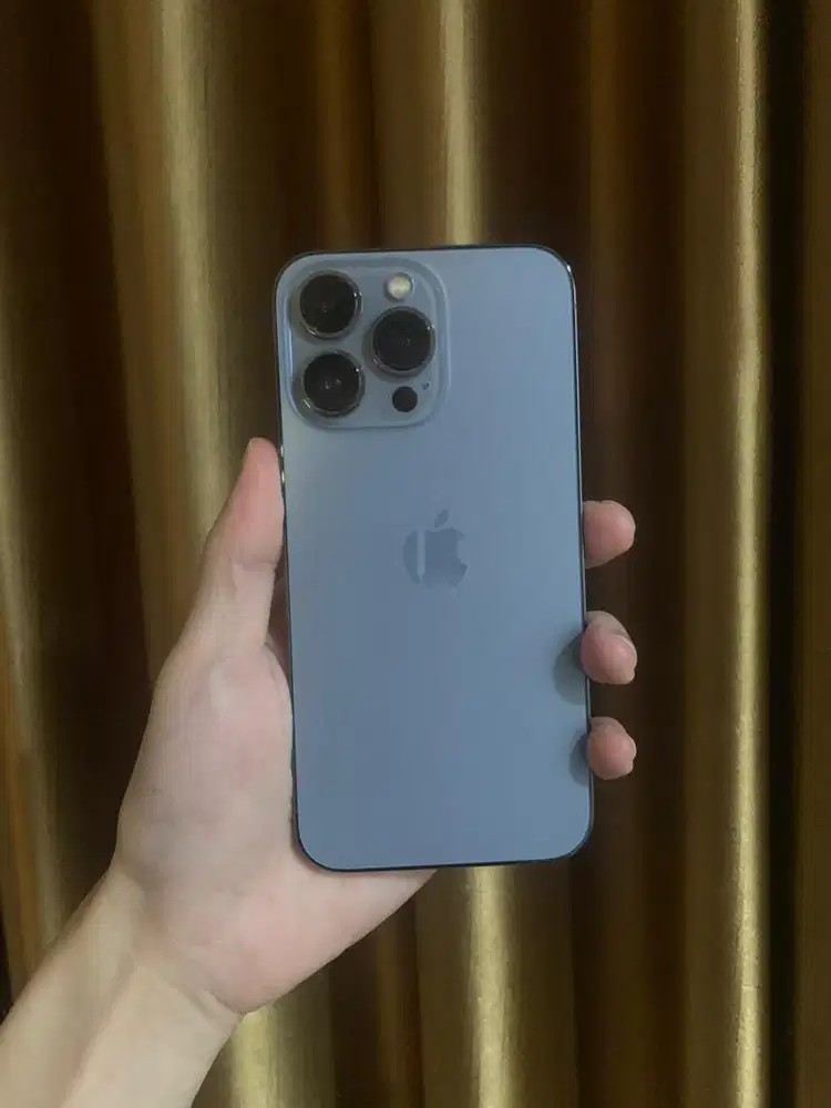iPhone 13 Pro Sierra Blue 128GB Mulus Full Fungsi Siap Pakai