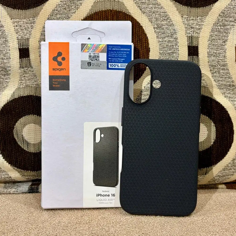 Spigen Case iPhone 16 Original Liquid Air Casing