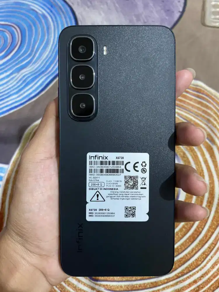 Infinix Hot 60i 4G 8/256 Sleek black