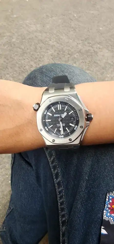 AP Royal Oak Premium Quality automatic beli 5jtan jual 1200k kondisi
