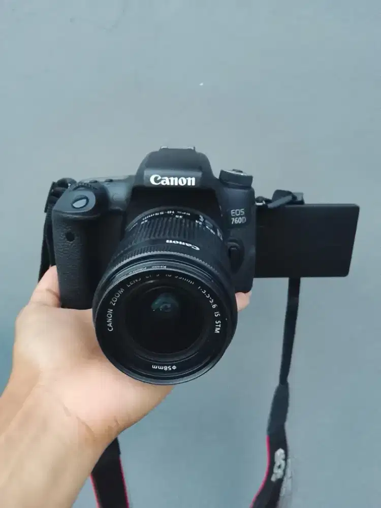 Canon 760D fullset Second Like New