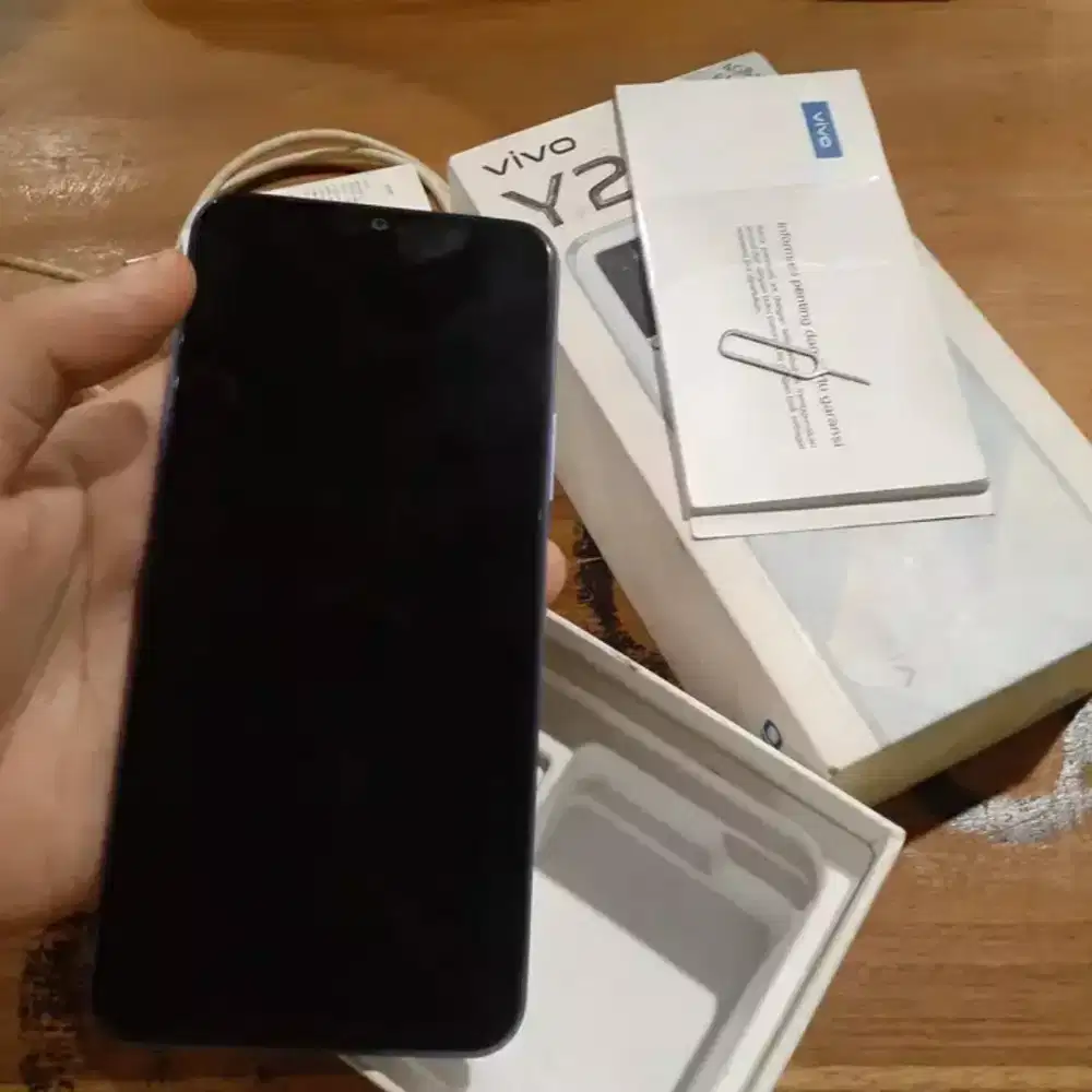 Vivo y21 Ram 4+1 nominus FULSET Batre awet  1 juta
