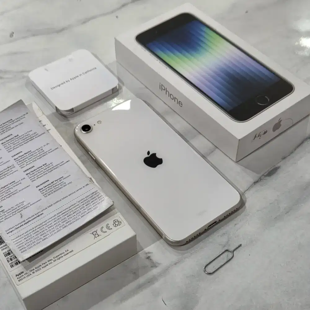 Apple Iphone SE GEN 3 5G 128GB IBOX Fullset Original