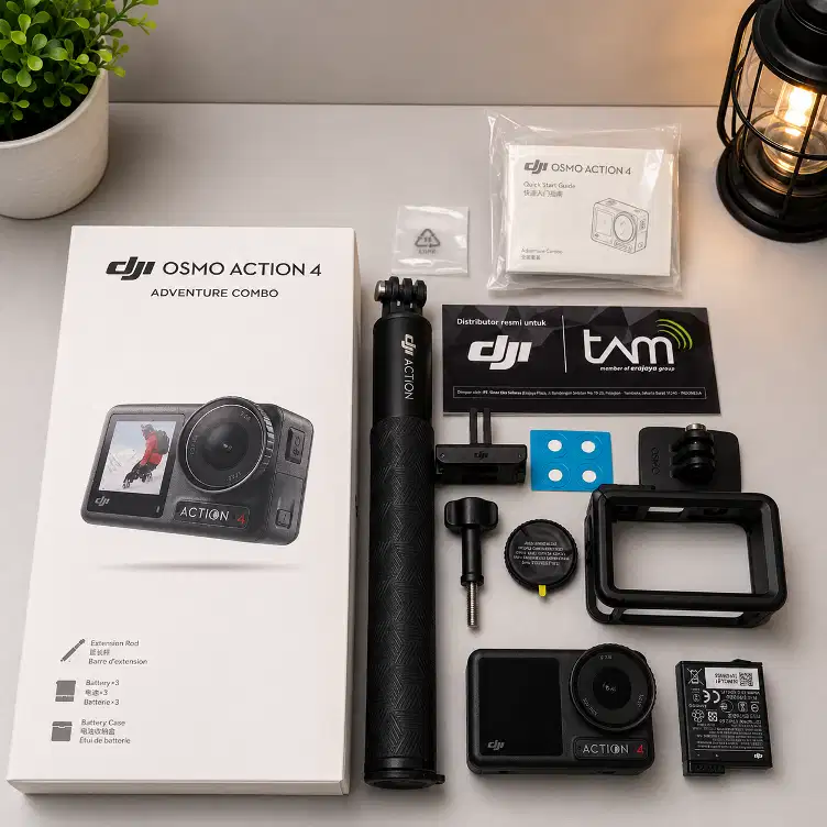 DJI Osmo Action 4 Kondisi Like New Mulus No Mines