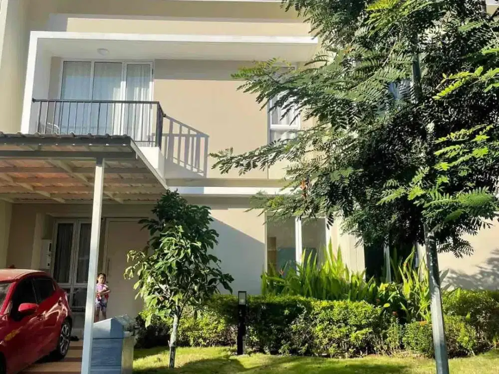 DIJUAL RUMAH CLUSTER BERYL SUMMARECON MUTIARA MAKASSAR LENGKAP PERABOT BISA NEGO