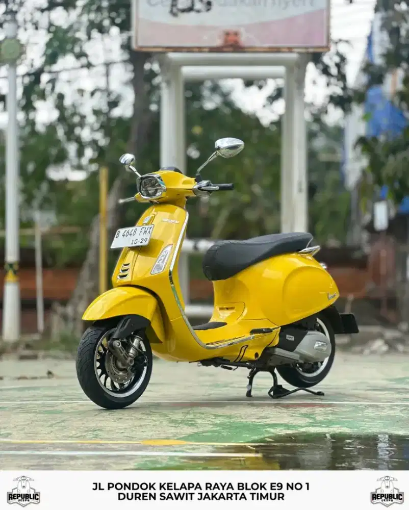 PIAGGIO VESPA SPRINT 150 IGET ABS LED TAHUN 2019 PERFECT CONDITION