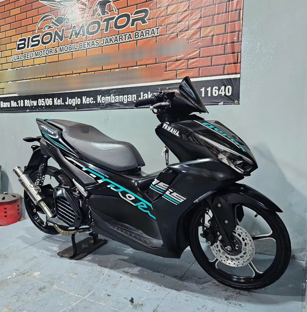 Modif ganteng! Yamaha New Aerox 155 Vva connected 2021