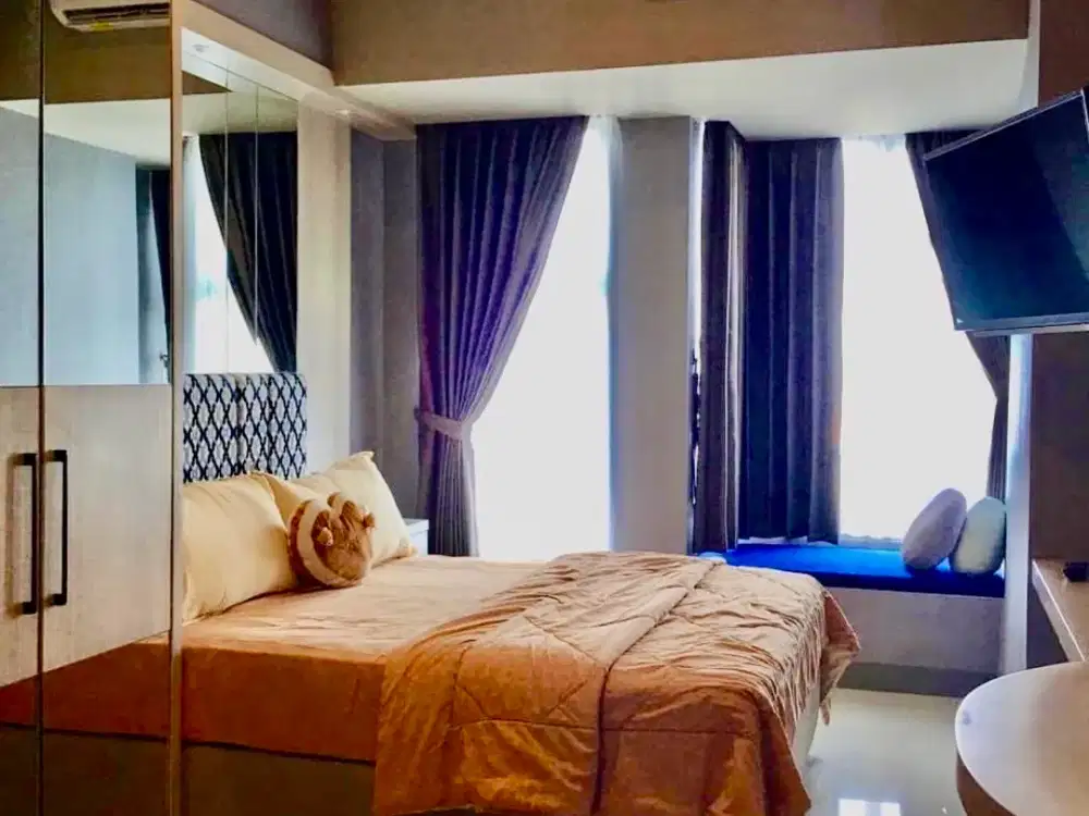 DISEWAKAN APARTEMEN ANDERSON STUDIO PAKUWON MALL LT1 FURNISH POOL VIEW