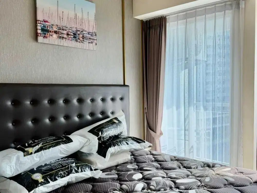 DISEWAKAN APARTEMEN AMOR STUDIO LT 16 PAKUWON CITY MALL FURNISH CITY VIEW