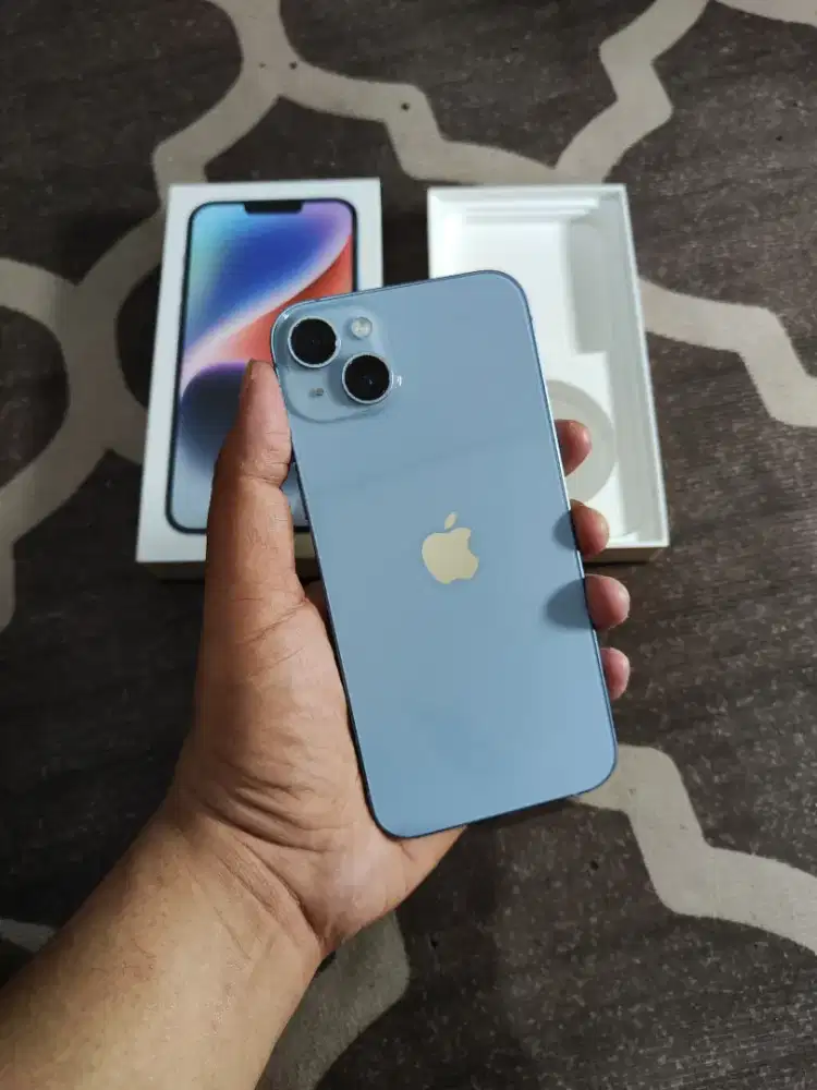 Iphone 14 plus 128gb ibox mulus (hp+dus aja ya)