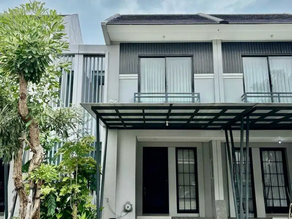 DISEWAKAN RUMAH MODERN GRAND PAKUWON 3KT FURNISH DEKAT TOL MARGOMULYO