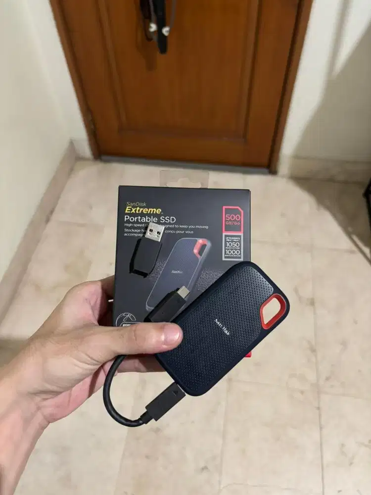 SSD Portable Sandisk Extreme 500GB
