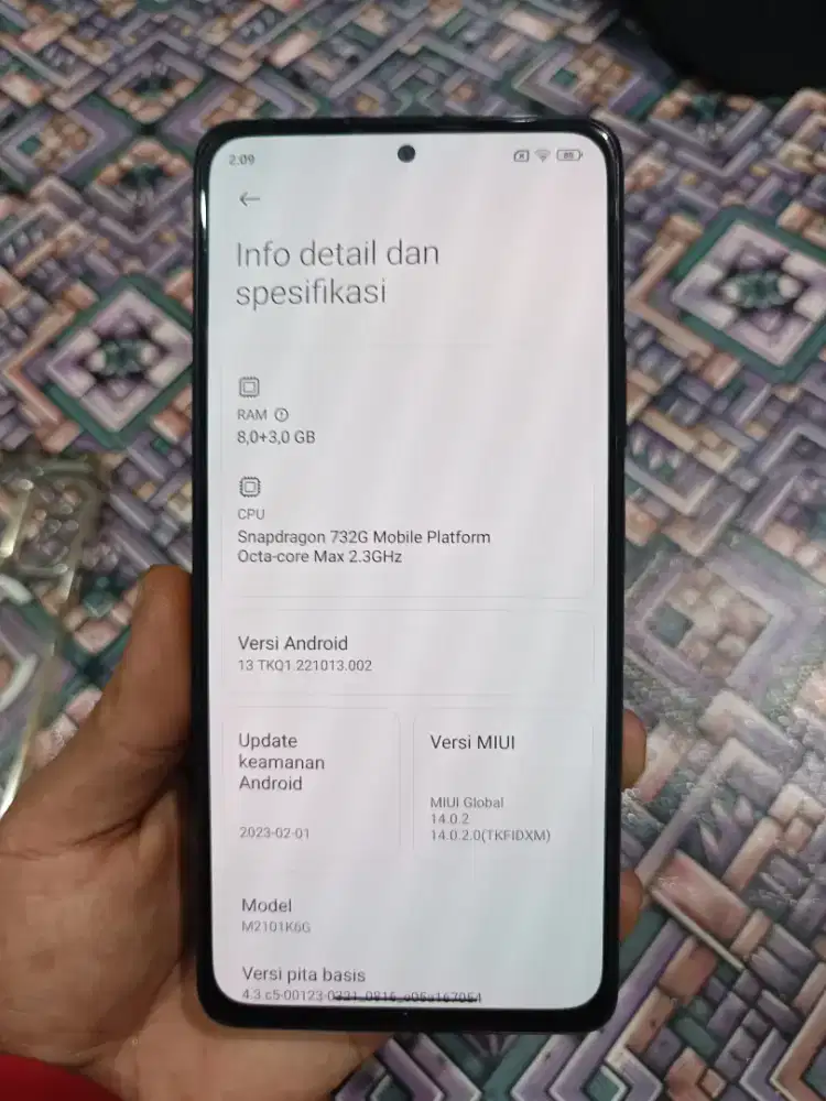 Redmi note 10 pro ram 8/126