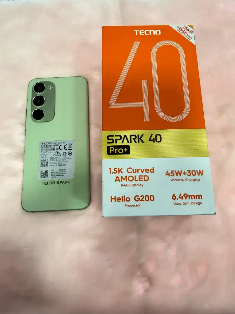 Tecno Spark 40 Pro+ NFC fullset
