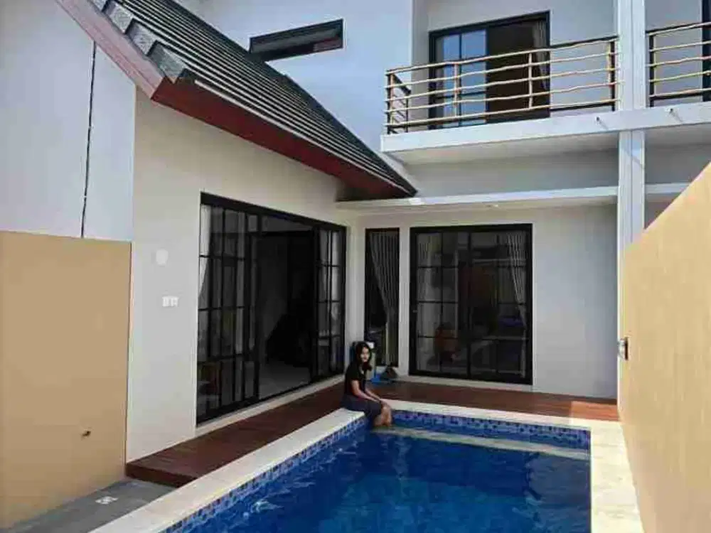 Villa Minimalis Modern Eksklusif Dekat Pantai Pandawa Nusa Dua Bali