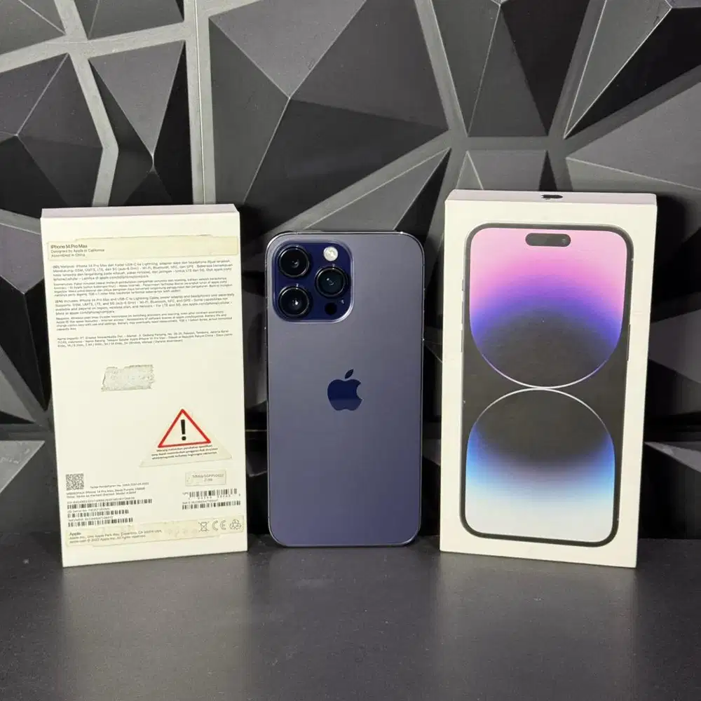 iphone 14 promax 256gb ibox purple
