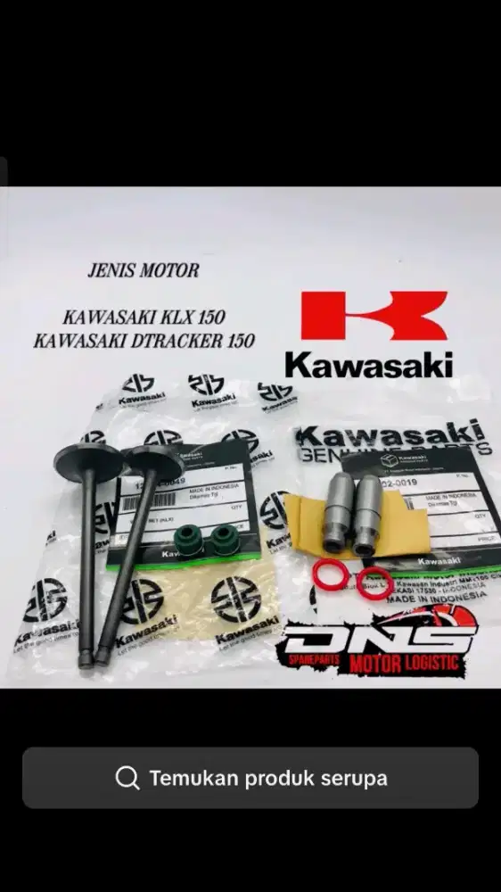 Satu set klep KLX 150
