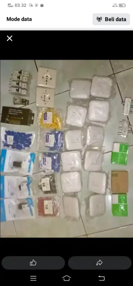 Dijual barang sisaan proyek