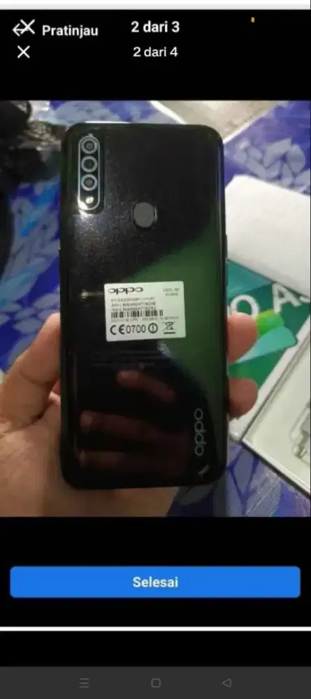Jual hp baru murah oppo A31 ram  8/256 layar 6,53 inch fulset