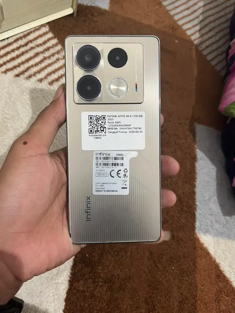 Infinix note 40 8/256