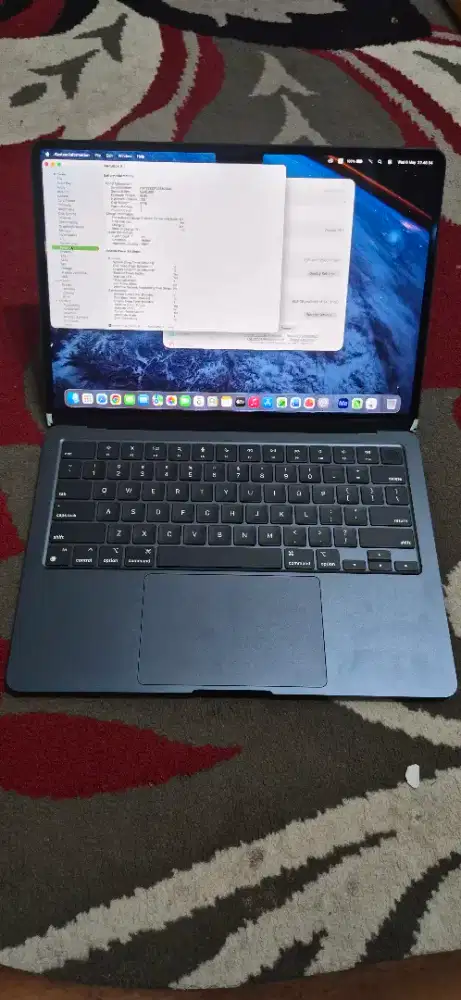 Macbook Air M2 8/256 GB  bh100%