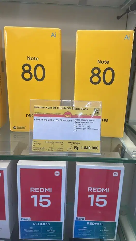 Realme note 80 4/64GB
