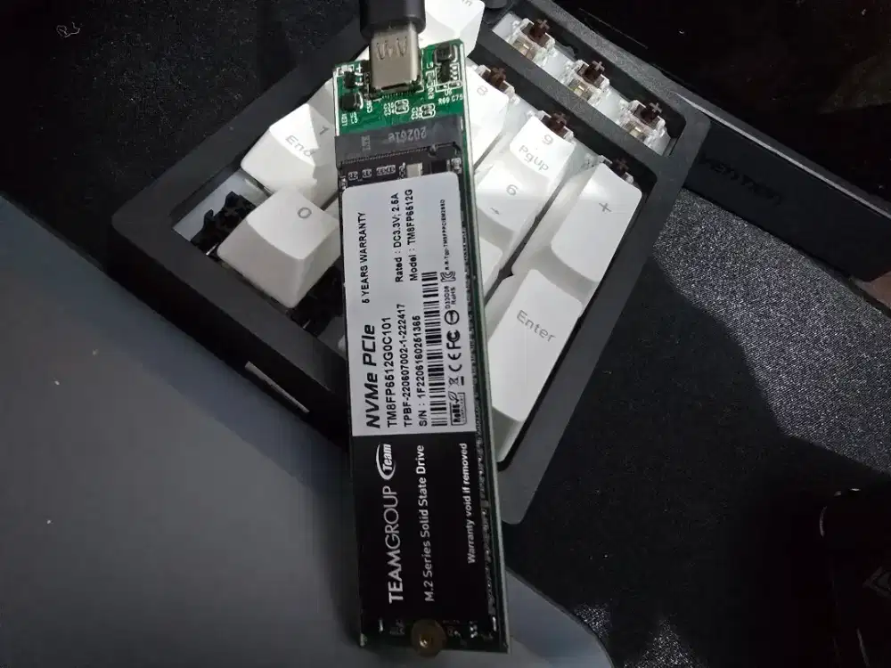 SSD NVME PCIE TEAM 512GB