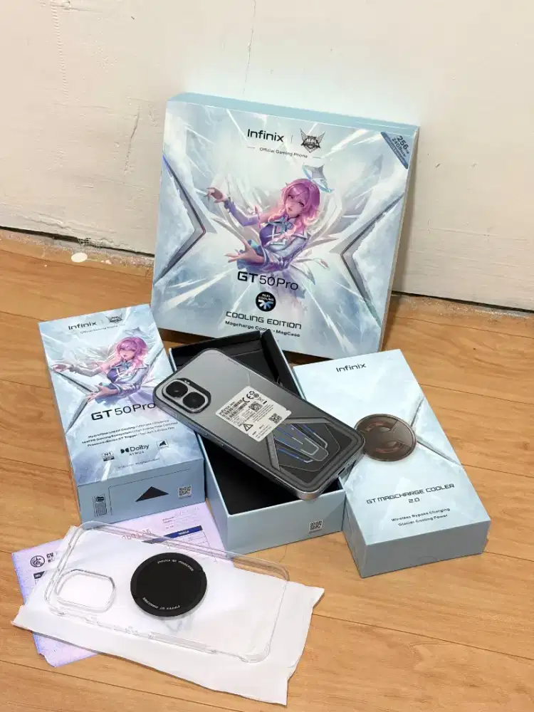INFINIX GT 50 PRO 5G RAM 12/256 FULLSET LIKE NEW